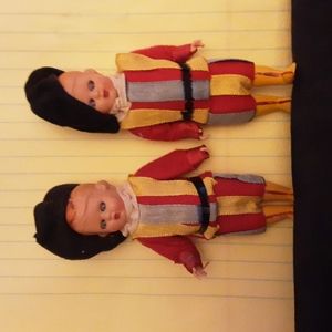 2 VINTAGE  SWISS GUARDS